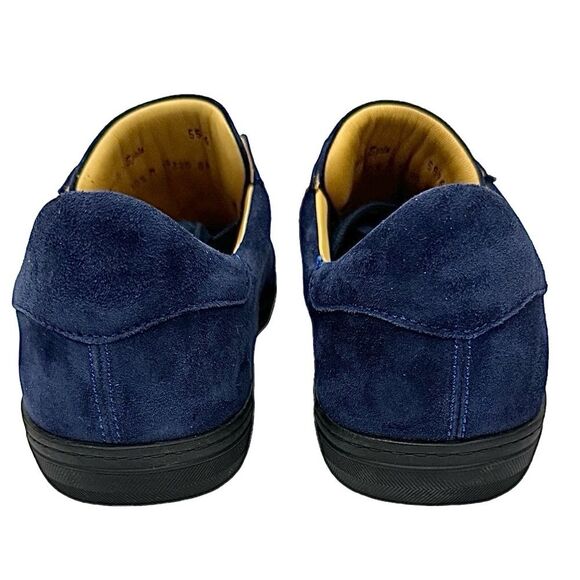 Mezlan Men’s 1968 Sneakers 10.5 M Navy Blue Suede Made in Spain Casual Shoes - Picture 8 of 11